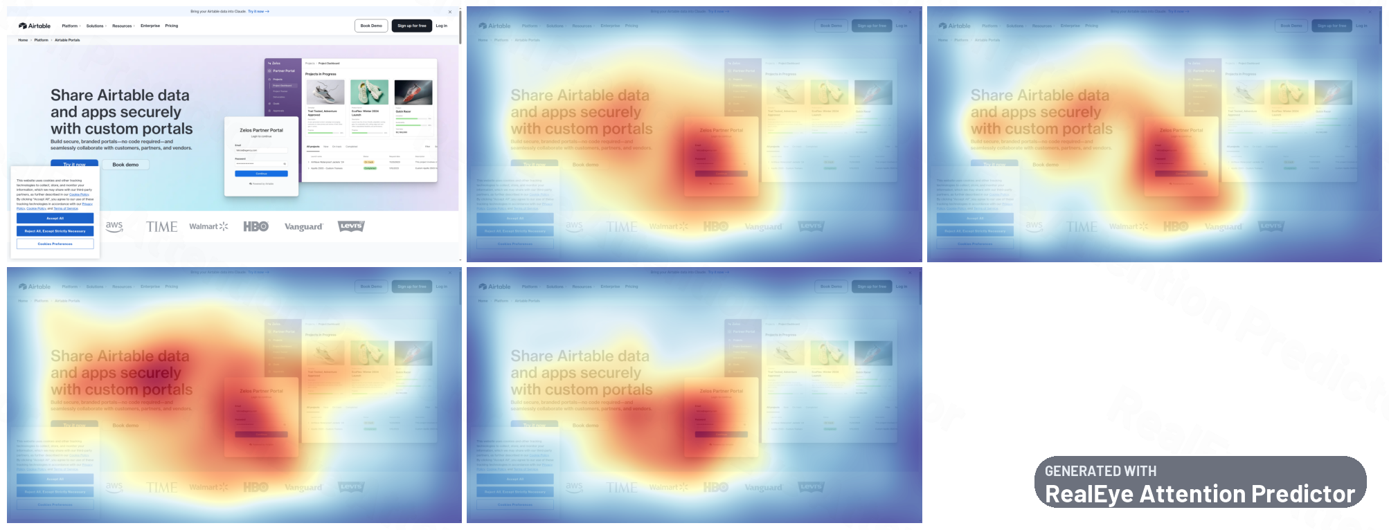 Airtable heatmap