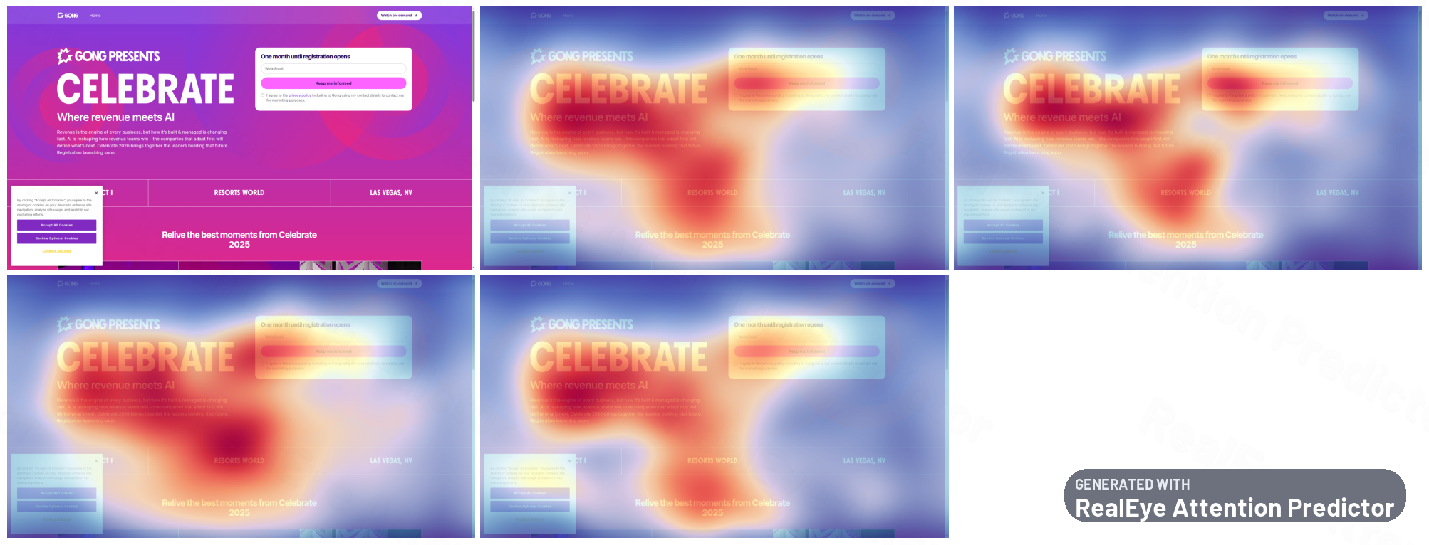 Gong heatmap