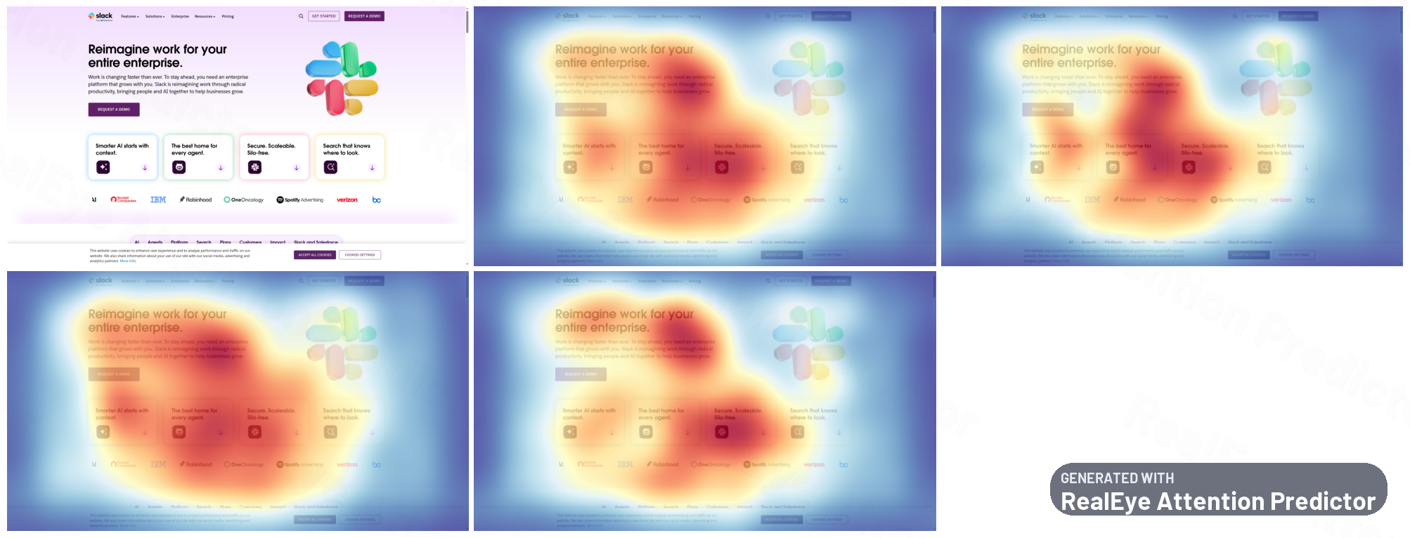 Slack heatmap