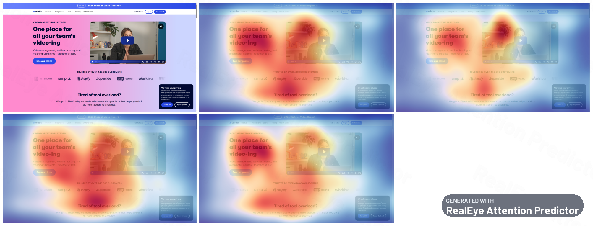 Wistia heatmap